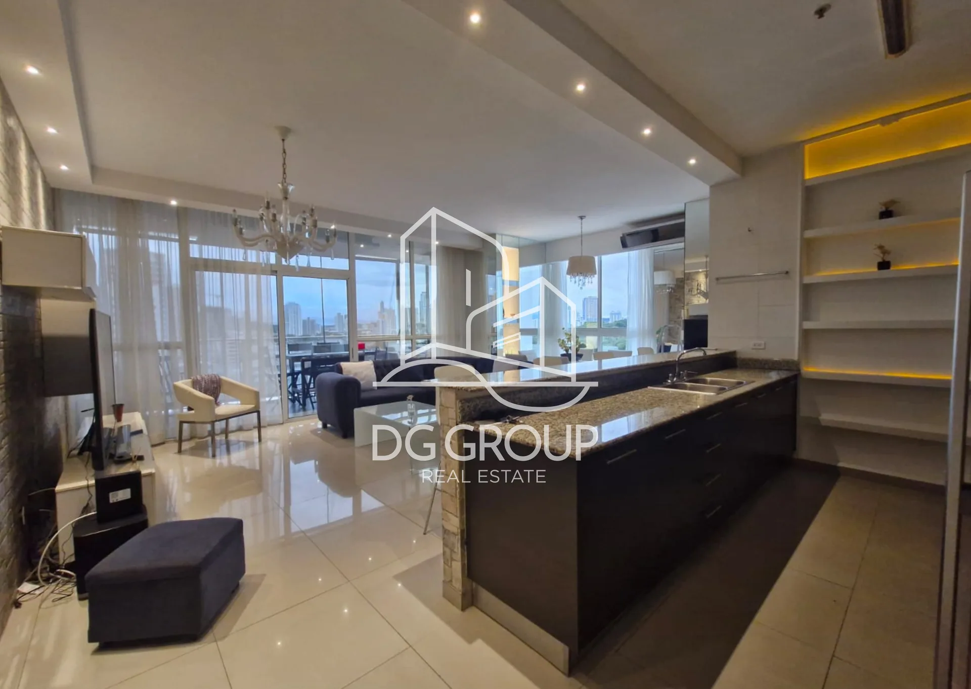 Alquiler de apartamento en San Francisco Ph Quadrat en Ciudad de Panamá – 137 m², 2 recámaras – foto 3 de 8